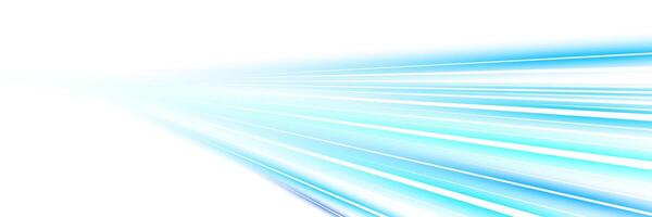 Glowing streaks and neon acceleration trails. Abstract blue light trails with speed blur, inspired by fast vehicles, futuristic cityscapes and motion graphics. vector
