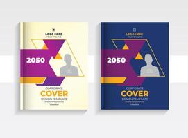 Proposal Business Cover Design Template adept for multipurpose Projects vector