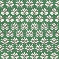 Spring seamless pattern with floral motif vector