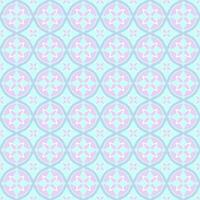 Seamless retro-style pattern in pastel colors. vector
