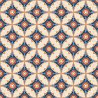 Geometric seamless pattern. Simple shapes, circles, squares. vector