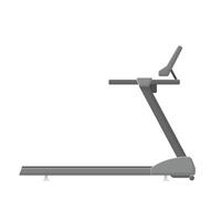 Treadmill Flat Illustration. Cartoon Clean Icon Design Element on Isolated White Background vector