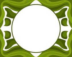 Creative Green Border Decoration Pack vector