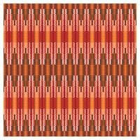 A vibrant, geometric pattern featuring vertical stripes in shades of red, orange, brown, and soft beige, creating a warm, textured look. vector