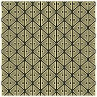 A geometric pattern featuring alternating black and gold diamond shapes with textured and curved designs throughout the surface. vector