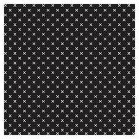 A repeating pattern of white crosses on a black background, creating a minimalist and modern design. vector