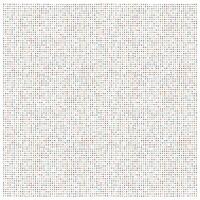 A pattern of evenly spaced, colorful dots in soft hues of blue, red, gray, and beige on a white background. vector