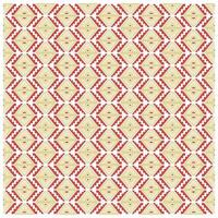 A repeating geometric pattern of diamonds in gold and coral, accented with zigzag edges on a white background. vector