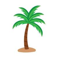 Design of palm tree vector
