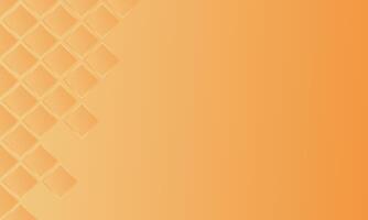 an orange background with a diamond pattern vector