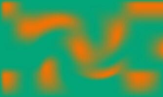 an orange and green background with a wavy pattern vector