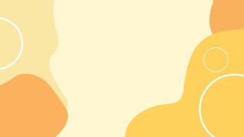 Modern Colorful Yellow Geometric shape abstract background with Design for poster, monochrome illustration vector