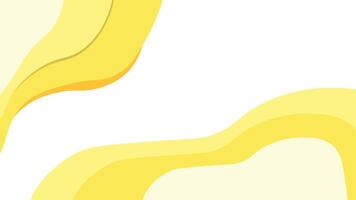 Colorful orange and yellow gradient waves background. Modern futuristic gradient orange abstrac fluid shape background Summer orange gradient waves wallpaper. vector