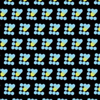 Versatile Fabric Pattern for Custom Use vector