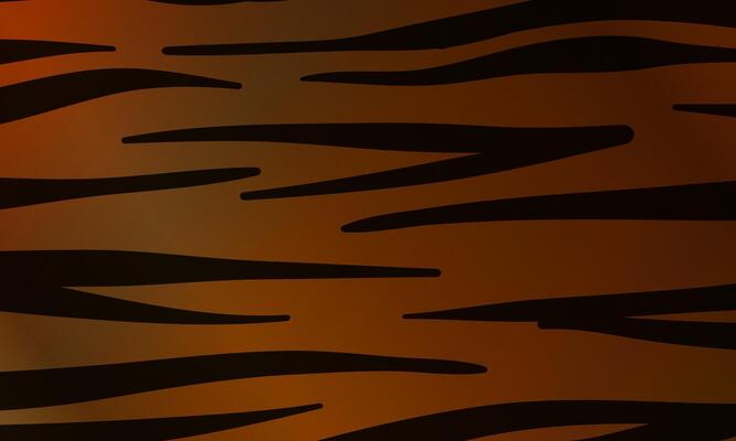 Dark brown wavy lines abstract background. horizontal liquid pattern black background. retro gradient skin background.