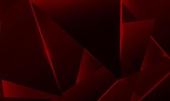 Red abstract triangle modern background. dark red shape. geometric wallpaper. vector