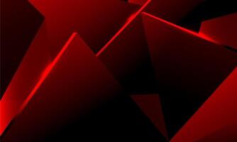 Red abstract triangle modern background. dark red shape. vector