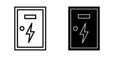 panel box Icon set. Symbol isolated white background. illustration. color editable. vector