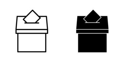 voting Icon set. Symbol isolated white background. illustration. color editable. vector