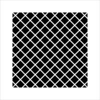 lattice pattern Icon. Symbol isolated white background. illustration. color editable. vector