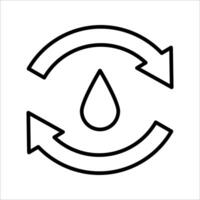menstrual cycle Icon .Symbol isolated white background. illustration. color editable. vector