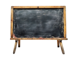 Create Designs on a Rustic Blackboard with Transparent Background png