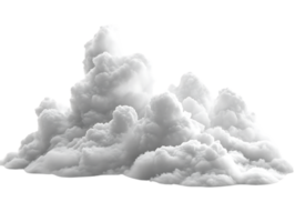Create Realistic Clouds with Transparent Background for Design Projects png