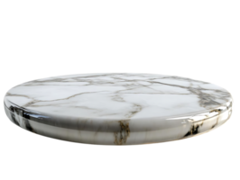Create Marble Display Stand with Transparent Background png
