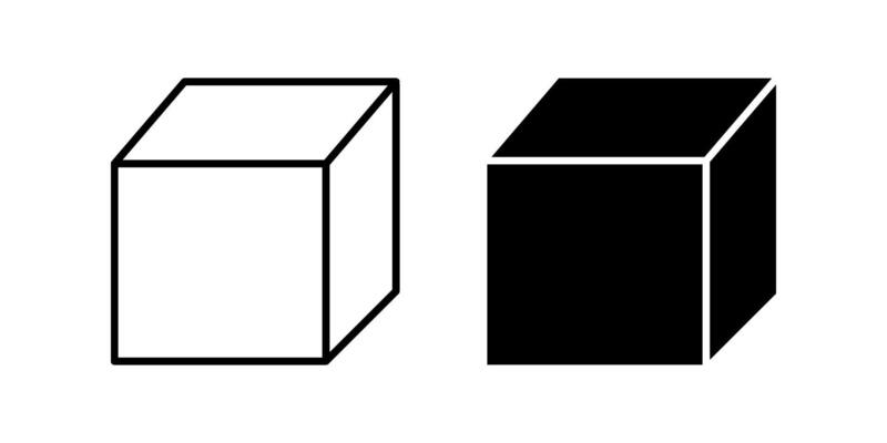 Building blocks Icon set.Symbol isolated white background. illustration. color editable.