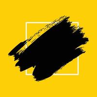 Black and yellow grunge background vector
