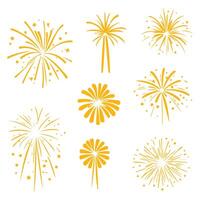 fireworks design illustration vector