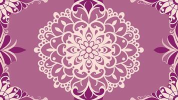 High End Art Nouveau Pattern Intricate Floral Motif and Elegant Decorative Design vector