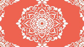High End Art Nouveau Pattern Floral Motif Elegant Decorative Design vector