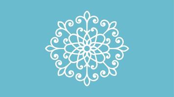 High End Art Nouveau Pattern Intricate Floral Motif Elegant Decorative Design vector