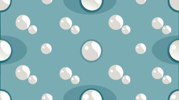 Pearl Adorned Seamless Pattern with Elegant Design Luxury Backgrounds vector