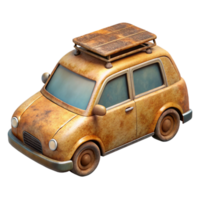 serene contemporary Hatchback with Roof Rails Isolated professional png