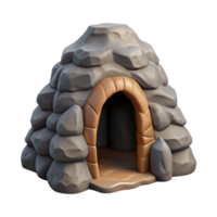 wonderful modern Hidden Cave Entrance Side View original png