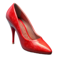 extraordinary traditional High Heels Pointed Toe Red Isolated Element premium png