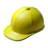 elegant creative Highlighter Yellow Cap Isolated Cutout png