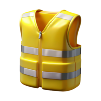 magnificent rustic High Visibility Vest Yellow with Reflective Stripes Isolated high resolution png