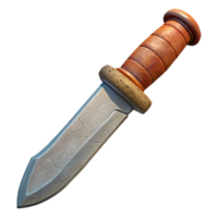 extraordinary modern Hunting Knife with Sheath Cutout authentic png