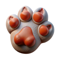 impressive traditional Injured Fox Paw Close Up View original png