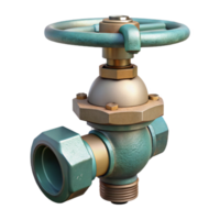 beautiful artistic Irrigation System Sprinkler Head Front View detailed png