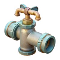 elegant classic Irrigation System Sprinkler Detail Cutout authentic png