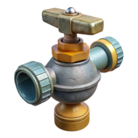 stunning traditional Irrigation System Sprinkler Head Front View authentic png