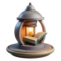 vibrant rustic Lamp Light Reading Nook Cutout detailed png