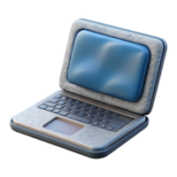 vibrant modern Laptop Touchpad Close Up View Isolated on Transparent Background exclusive png