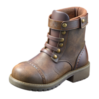 elegant abstract Leather Boots Side View Cutout exclusive png