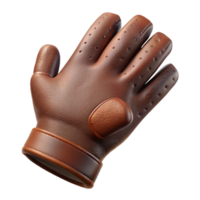 beautiful abstract Leather Glove Palm View Element authentic png