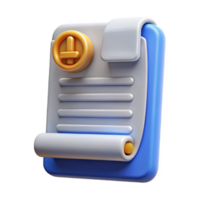 dramatic abstract Legal Document Icon Transparent Background high resolution png